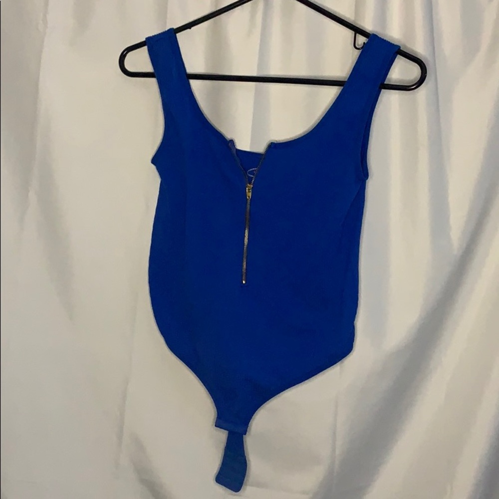 Royal blue Body Suit